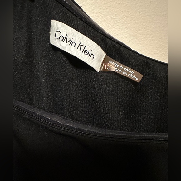Calvin Klein black dress. Size 10. - Picture 3 of 3